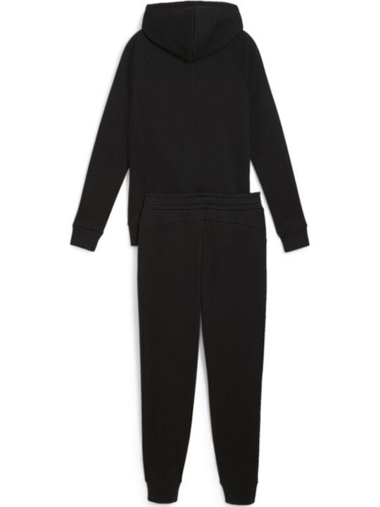 Classic Sweatpants Set Fleece Black