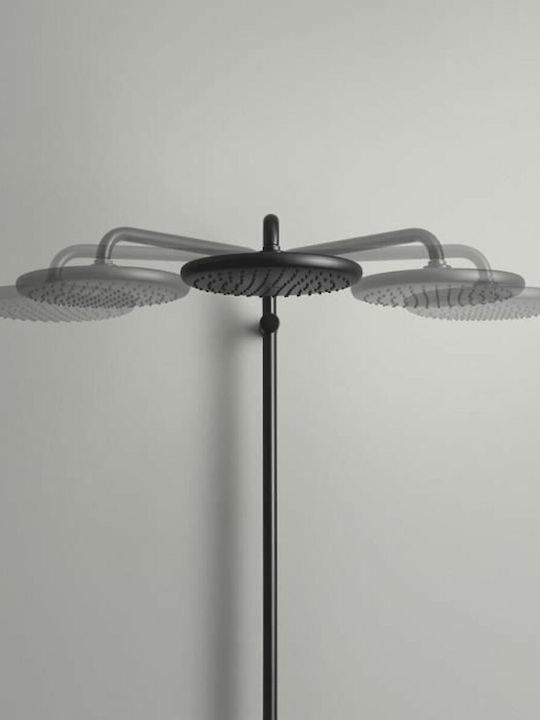 Grohe Στήλη Ντουζ με Μπαταρία Μαύρη