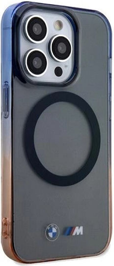 BMW Gradient Bumper MagSafe Umschlag Rückseite Kunststoff Gray (iPhone 15 Pro)