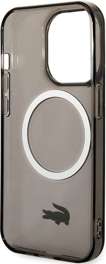 Lacoste Back Cover Πλαστικό Μαύρο (iPhone 15 Pro)