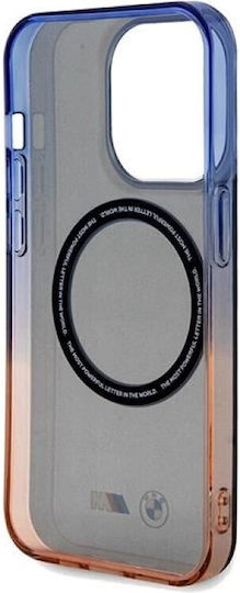 BMW Gradient Bumper MagSafe Umschlag Rückseite Kunststoff Gray (iPhone 15 Pro)