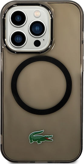 Lacoste Back Cover Πλαστικό Μαύρο (iPhone 15 Pro)