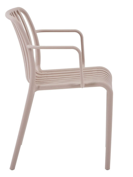 Gartenstühle Polypropylen Convee Cappuccino 55x52x79cm