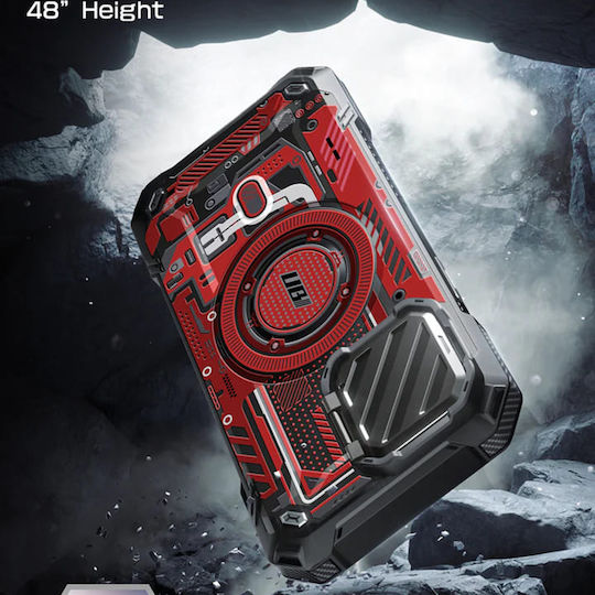 Supcase Unicorn Beetle Xt Magsafe Back Cover Σιλικόνης Κόκκινο (iPhone 15 Pro Max)