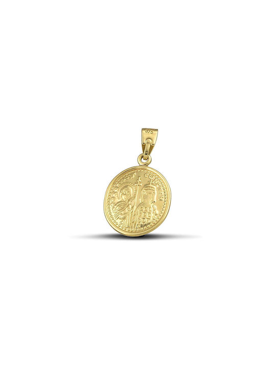 Themelidis Jewels Фулактó Константин Зодиакален Знак Козирог от Жълто Злато 9 Карата