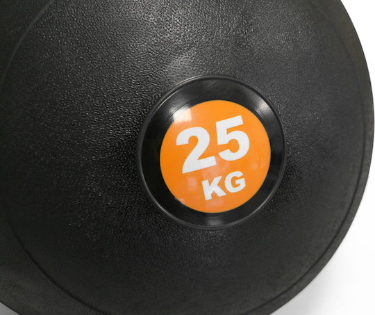 Ruilin Μπάλα Slam 25kg σε Μαύρο Χρώμα