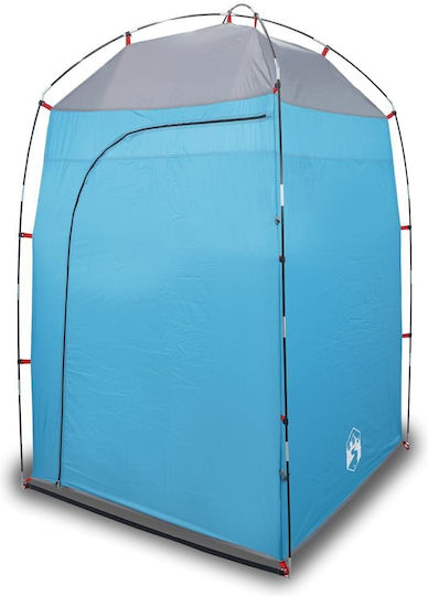 vidaXL Camping Tent Toilet Blue 140x140x213cm