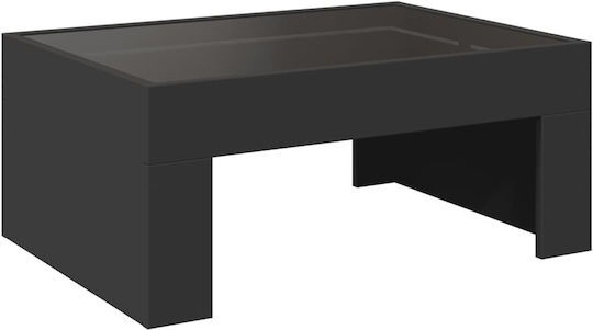 Инфинити LED холна маса черна 70x50x30 см 847610 черна