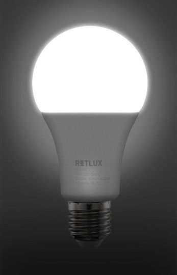 Retlux Λάμπα LED 15W για Ντουί E27 και Σχήμα A65 Φυσικό Λευκό 1500lm