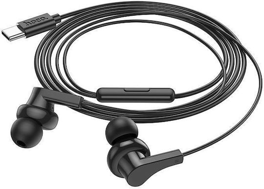 Hoco M114 Безжични Стерео с жак USB-C Черен