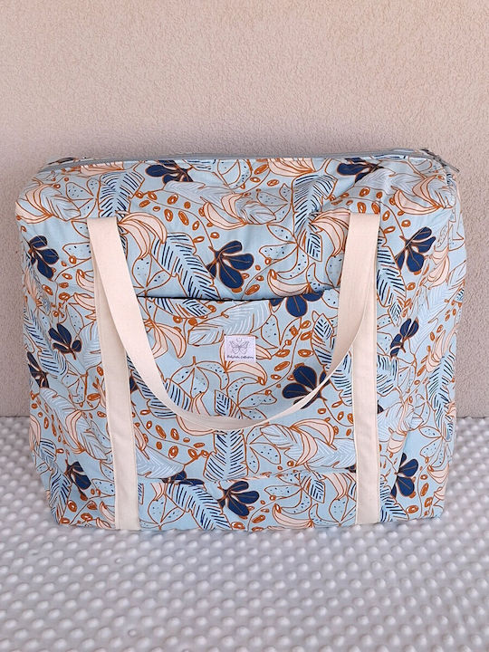 BabyValia Υφασμάτινη Τσάντα Θαλάσσης Πολύχρωμη