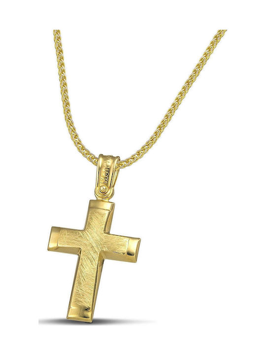 Themelidis Jewels Men's Gold Cross 14K