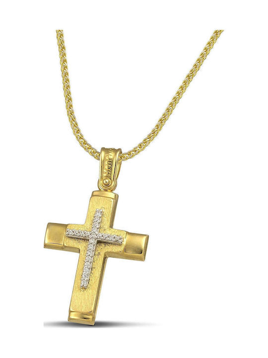 Themelidis Jewels Дамски Златен Кръст 14K