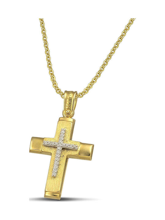 Themelidis Jewels Дамски Златен Кръст 14K