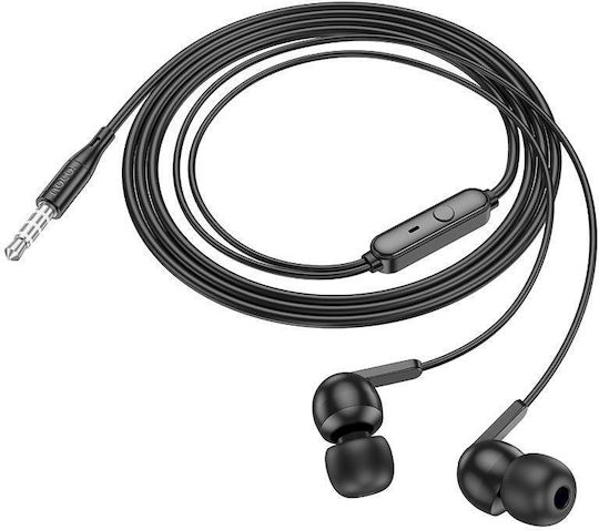 Hoco M124-BK In-Ear Freisprecheinrichtung Kopfhörer mit Stecker 3.5mm Schwarz
