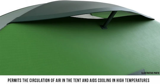 Husky Beast 3 Camping Tent Igloo Green for 3 People 300x190x130cm