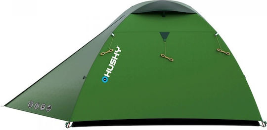Husky Beast 3 Camping Tent Igloo Green for 3 People 300x190x130cm