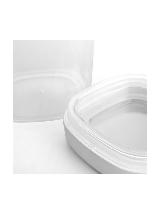 Kadax Cutie pentru Mâncare Plastic Transparent 1000ml 1buc