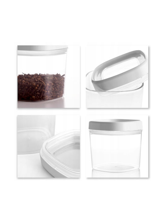 Kadax Lunchbox Kunststoff Transparent 600ml 1Stück
