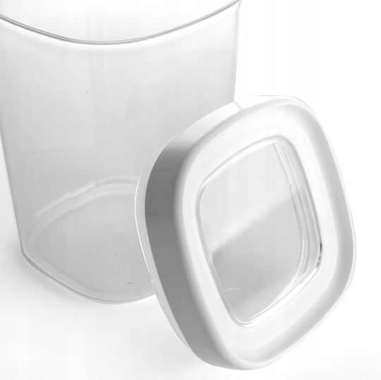 Kadax Cutie pentru Mâncare Plastic Transparent 1000ml 1buc
