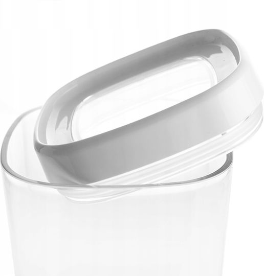 Kadax Cutie pentru Mâncare Plastic Transparent 1000ml 1buc