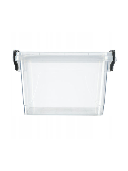 Kadax Cutie pentru Mâncare Plastic Transparent 2400ml 1buc