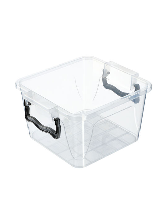 Kadax Cutie pentru Mâncare Plastic Transparent 2400ml 1buc