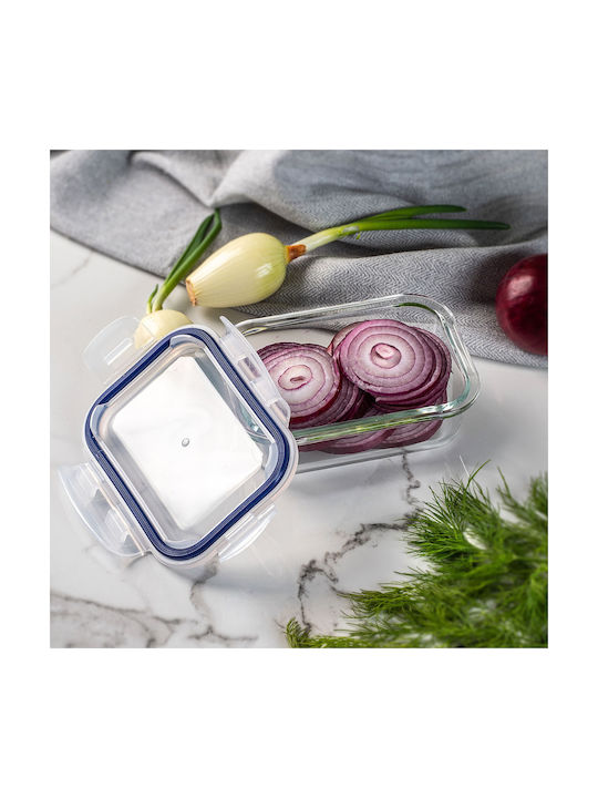 Kadax Lunchbox Glas Transparent 370ml 1Stück
