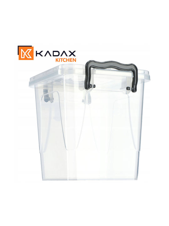 Kadax Δοχείο Φαγητού Πλαστικό Διάφανο 1.8lt