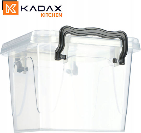 Kadax Кутия за обяд Пластмаса Прозрачен 550мл 1бр