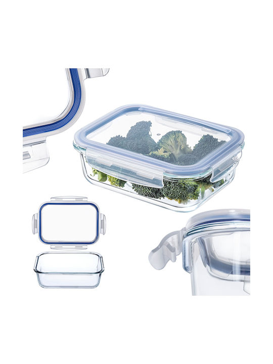 Kadax Lunchbox Glas Transparent 1040ml 1Stück