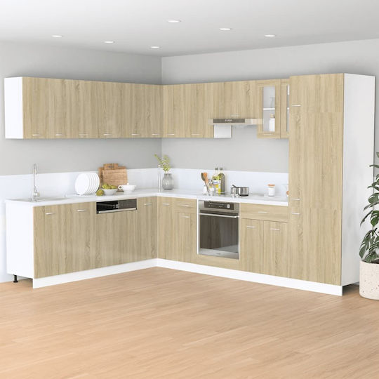 Dulap Inferior pentru Cuptor Sonoma Oak, Brown 60x46x81.5buc