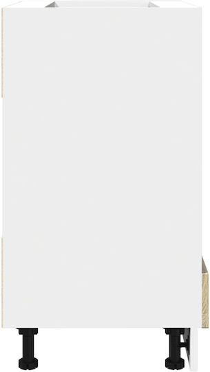 Dulap Inferior pentru Cuptor Sonoma Oak, Brown 60x46x81.5buc