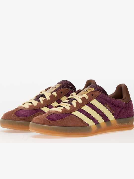 Gazelle Indoor Ανδρικά Sneakers Maroon / Almost Yellow / Preloved Brown