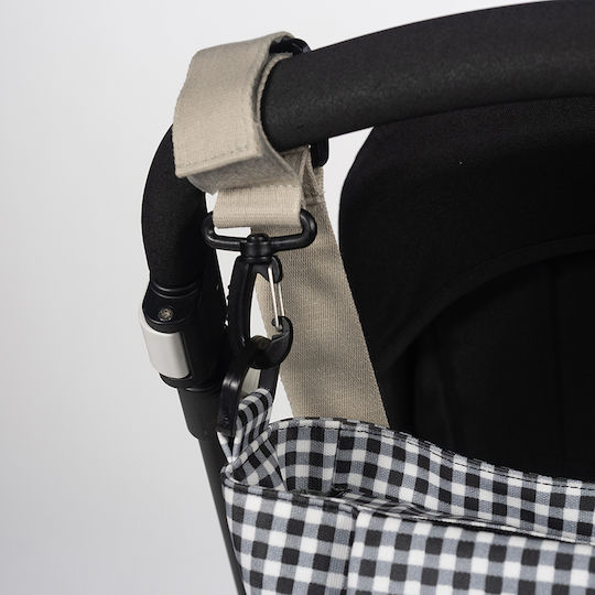 Walking Mum Shoulder/Hand Diaper Bag I Love Vichy Black 41x34x12cm.