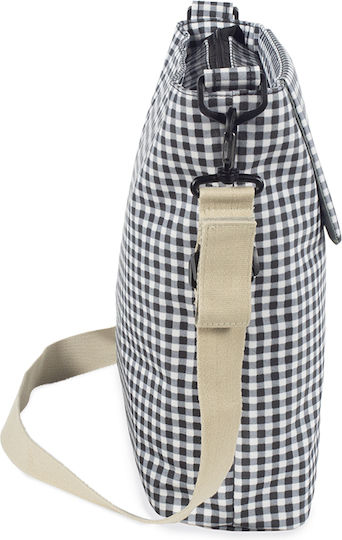 Walking Mum Shoulder/Hand Diaper Bag I Love Vichy Black 41x34x12cm.