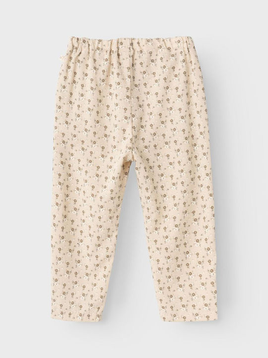 Lil' Atelier Kids Trousers Beige