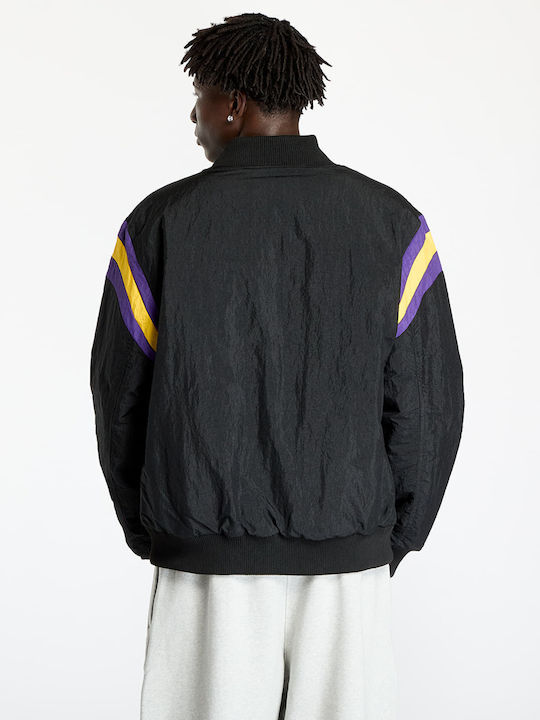 Los Angeles Lakers Nba Geci Barbati Bomber Negru Galben Canary