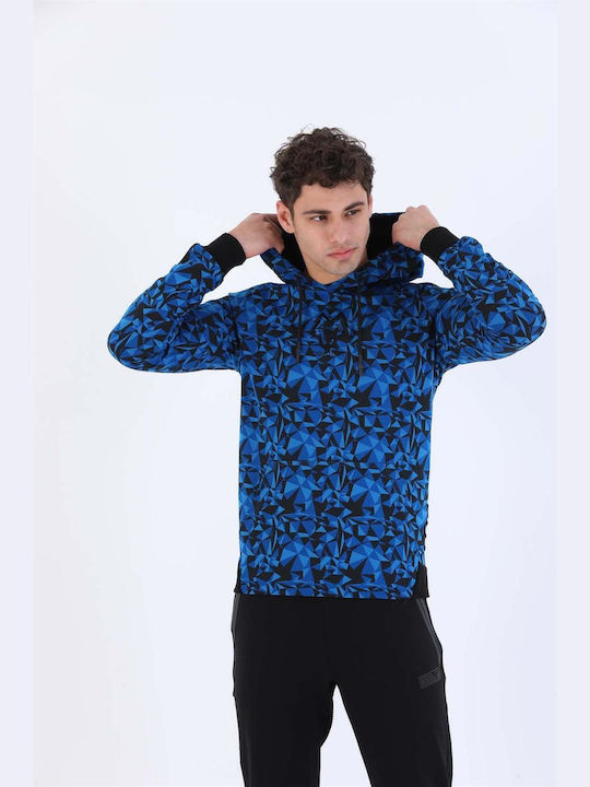 MARATON Man Sportswear Sweatshirt BLUE-BLUE-MMSS2221222SWS002