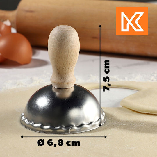 Kadax Tăietor de pizza Aluat din oțel inoxidabil