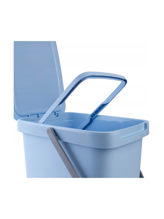 Kadax Waste Bin Waste Plastic Blue 6lt 1pcs