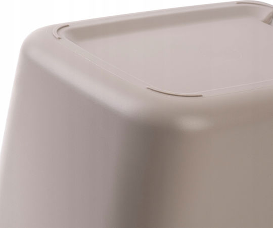 Kadax Kadax Kunststoff Mülleimer Braun 25lt
