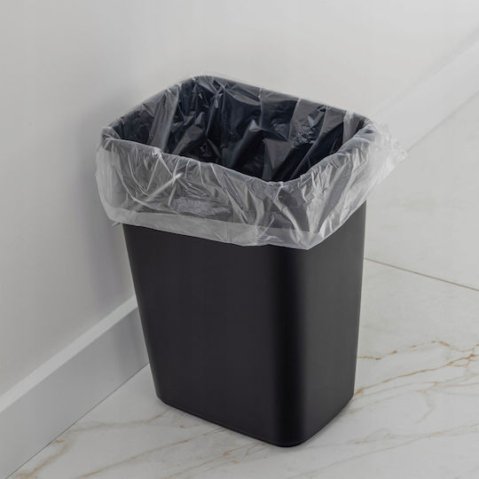 Kadax Coș de Gunoi Plastic Negru 12lt 1buc
