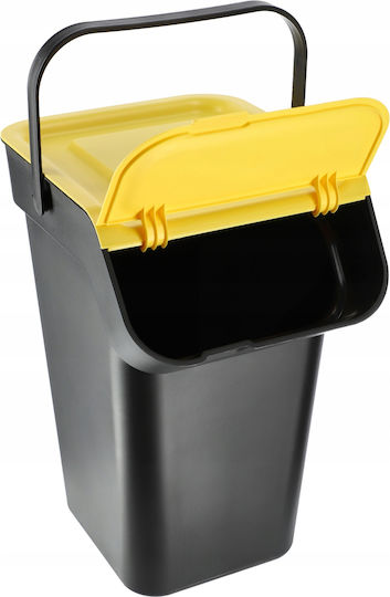 Kadax Waste Bin Waste Plastic Black 25lt 1pcs