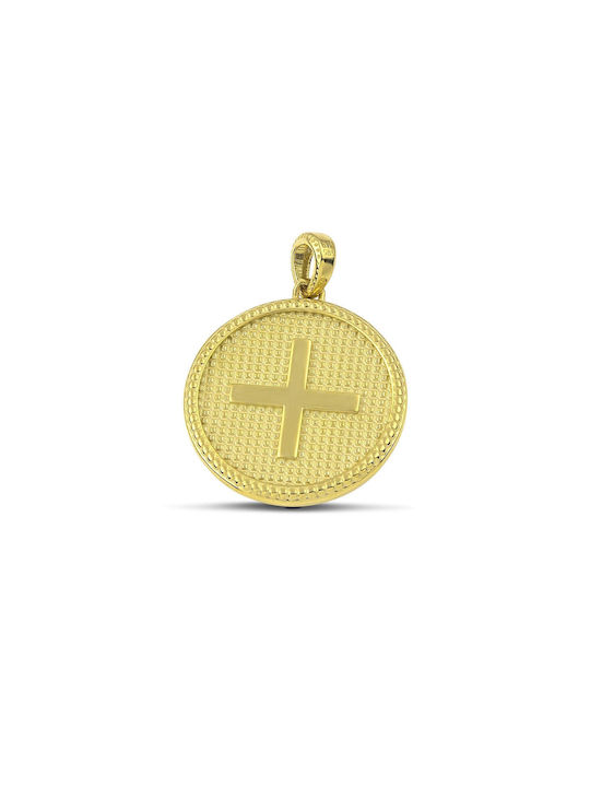 Themelidis Jewels Charm Amulet Constantine from Gold 14K