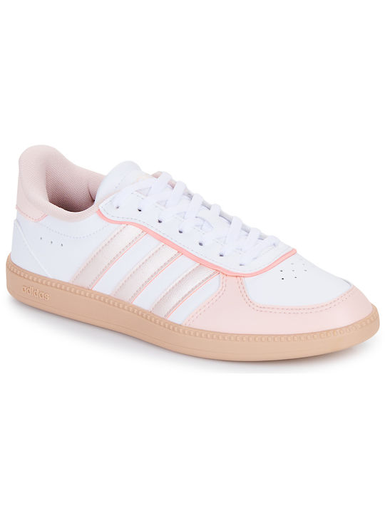 Adidas Breaknet Sleek Γυναικεία Sneakers Λευκά