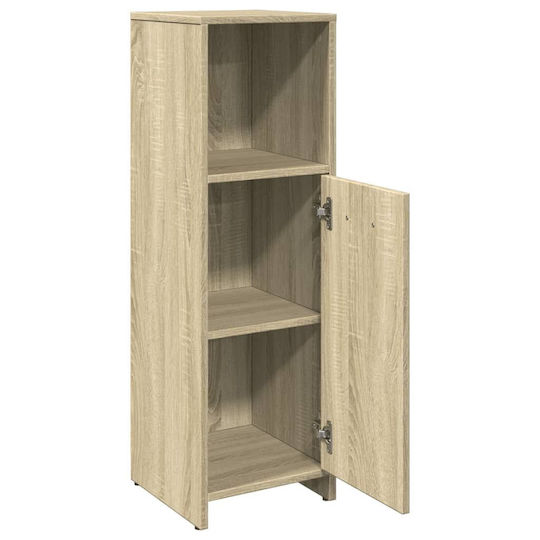 vidaXL Badezimmersäule Wandhängeschrank H30xB30xH95cm Sonoma