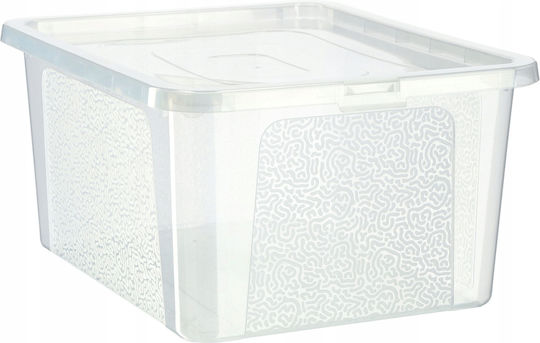 Kadax Kunststoff Aufbewahrungsbox mit Deckel Transparent 20Es 1Stück