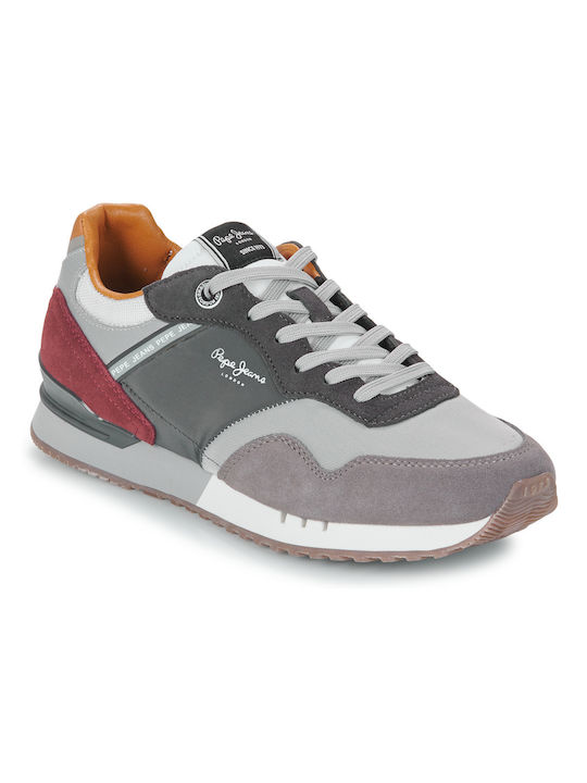 Pepe Jeans London Herren Sneakers Gray