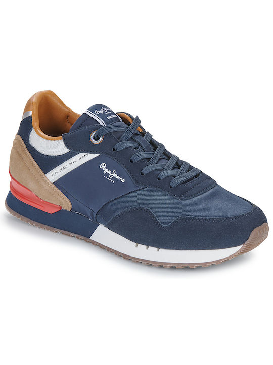 Pepe Jeans London Herren Sneakers Blau